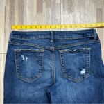 Maurice's  Dark Blue Distressed Skinny Jeans, Size 12 Short Photo 7