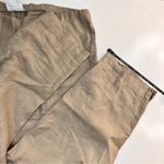 J.Jill Pure‎ Jill Tan Linen Slim Crop Pants Size XS Photo 10