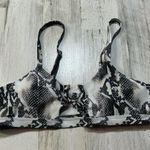Ejsoyo Bikini Swimsuit Snake Print High Photo 2