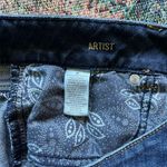 American Eagle  Outfitters Blue Ankle Cropped Denim Jeans Stretch Artist SZ 8 Y2K Photo 13