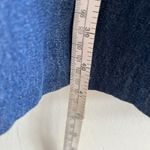 Go softly denim patio dress Button W/ Pockets Red Foral Embroidery Sz M Blue Size M Photo 8