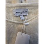 NWT Bianco & Blu Italy Merino Wool & Cashmere Blend Sweater Size L White Size L Photo 3