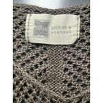 LOOK BY M New York Cover Up Dress One Size Olive Green Sleeveless‎ Mesh Photo 3