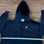 Champion  Reverse Weave Cropped Hoodie Black Small Photo 9
