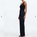 Madewell  The Harlow Wide-Leg Pant in True Black Size 4 NWT Photo 1