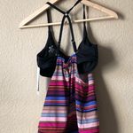 Athleta NWT Capri stripe blousy tankini Top Photo 5