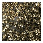 Silence + Noise Black & Gold Sequin Scoop Neck Blouse Size Small EUC Photo 8