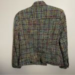 Coldwater Creek  Shaped Tweed Zip Jacket Size 8 Photo 5