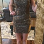 Homecoming / Party Dress Gold Photo 0