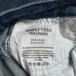 Vera Wang Simply Vera  High Rise Bootcut Jeans Photo 4