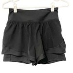 Spanx  Small Get Moving Athletic Shorts Black Built In Short Liner Stretch Photo 0