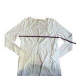 SKIMS  Cotton Cover-Up Tie Front Top White Size XL Photo 5