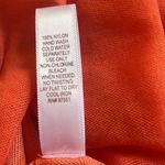 Sweet Pea by Staci Frati Orange Chiffon Summer Maxi Dress Split Front Resortwear Size M Photo 4