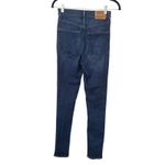 Aritzia  Denim Forum Lola High Rise Skinny Whiskey A Go Go Sz 26 Photo 2
