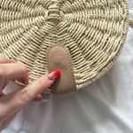 Mia & Tess The Paper Store Crossbody Bag Round Woven Bohemian Hippie Chic Tan Photo 8