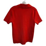 Cable & Gauge Orange Knit Short Sleeve Collared Top Women's XL Photo 4
