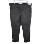 Eddie Bauer  jeans 20 flannel lined boyfriend straight mid rise gray straight NEW Photo 2