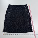 For Love & Lemons Skivvies Black Floral Lace Cut Out Skirt Size XS Whimsygoth Photo 4