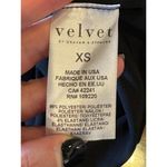 Velvet Graham And Spencer Black Jersey Knit Short Split Sleeve Mini Dress XS Photo 7