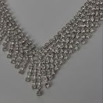 kim rogers Silver-Tone Rhinestone Necklace Photo 2