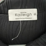 Kaileigh Kaleigh blouse medium black ribbed STITCH FIX Photo 2