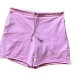 Free People NWOT Intimately By Pink Cotton Relax Fit Bermuda Short XS Photo 0