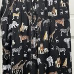 Banana Republic  Zoo Safari Animal Printed Satin Pajama Bottoms Size - XS Photo 3