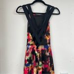 Milly  Multi Colored Graffiti Print Sleeveless Mini Sheath Dress Womens 2 Classy Photo 6