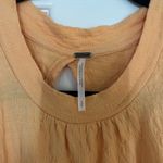 Free People  Right On Time Tunic Orange size Small Photo 4