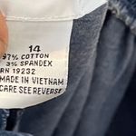 Alfred Dunner Vintage  Denim Embroidered Skirt‎ Photo 5