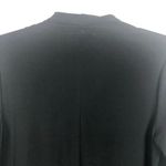 Chaus Y2K Liquid Knit Open Front Blouse Womens M Office Career Business Dressy Black Size M Photo 6