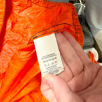 Free People  Jacket Women Medium Parachute Festival Windbreaker Orange Packable Photo 4