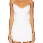 Revolve white slip on dress Photo 0