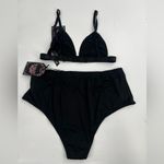 NWT Dolls Kill Unholy Majesty Masque Maxi Dress Set black sz M Size M Photo 5