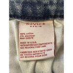 Revice Denim Revice Women Blue Jeans Star Back‎ Size 28 USA Made Hi Rise Distressed Photo 5