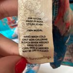 Soft Surroundings  Abstract Print Blouse Art to Wear Long Sleeve‎ Top Size Large Photo 5