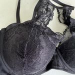Bebe Black Lace Bra Photo 3