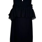 Gianni Bini Giani Bini Women's Dress Mini Sleeveless Cold Shoulder Lace Lined Black Small Photo 7