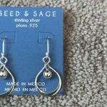 Seed & Sage Sterling Silver Hoop Dangle Earrings Photo 1