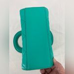 Badgley Mischka ‎ small quilted Crossbody, purse, teal Photo 5