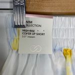 CALIA Womens Swim Coverup Shorts Size XXS White Yellow Summer Beach Vaca Photo 7