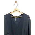 Umgee V Neck Bell Sleeve Flowy Top Black Size 2XL NWT Holiday Party Bohemian Photo 8