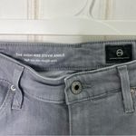 AG Adriano Goldschmied { AG } Anthropologie Stevie High Rise Ankle Jeans Photo 6