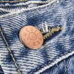 90s Vintage Jeans Chic High Rise Tapered Straight Leg Mom Jeans Size 12 Waist 28 Photo 3