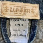 Z. Cavaricci Distressed Cropped Studded Juniors Size Small. 1786 Blue Photo 6