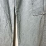 AGOLDE  Minka High Rise Cargo Wide Leg Cotton Blend Blue Wash Jeans 32 Photo 5