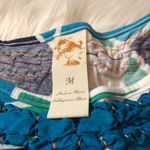 Anthropologie  Mirror Blue Short Sleeve Top Photo 2