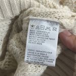 Urban Outfitters Coincidence & Chance Cream Crewneck Knit Sweater Size Large Green Photo 3