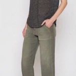 Joie 💕💕 Neyo Scoop Neck Cap Sleeve T-shirt 100% Linen ~ Dark Heather Grey Large Photo 3