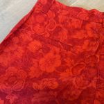 Vintage Ralph Lauren Floral Red floral cotton shorts Size 2 Photo 5